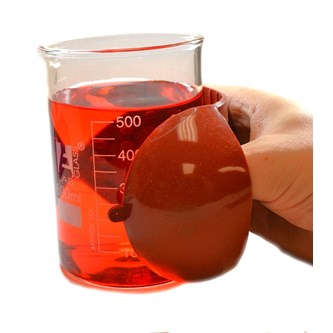 Beskyttelseshandske silikone