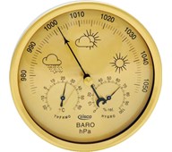 Vejrstation (barometer, termometer, hygrometer)