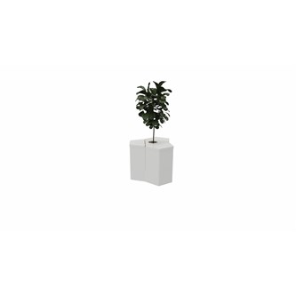 Re TurnIT + topplade til plante