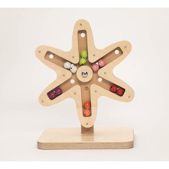 Roterende klokkeformet blomst