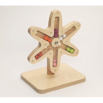 Roterende klokkeformet blomst