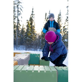 Dantoy byggeklodser blå