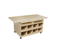 Multibord klarlak uden opbevaringskasser