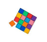 Mag Genius® regnbue byggebrikker 16 stk.