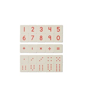 Mag Genius® magnetiske tal og bogstaver 190 dele