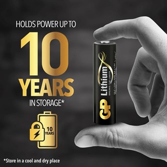 Batteri AA R06 til lav temperatur 4 stk.