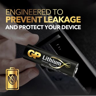 Batteri AA R06 til lav temperatur 4 stk.