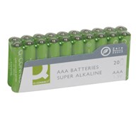 Batteri AAA LR03 alkalisk 20 stk.