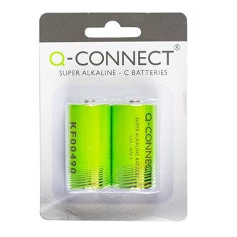 Batteri C/LR14 alkalisk 2 stk.