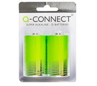 Batteri D LR20 alkalisk 2 stk.