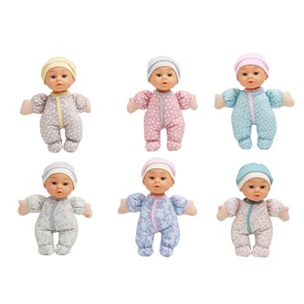 Blød dukke Amanda 6 stk.