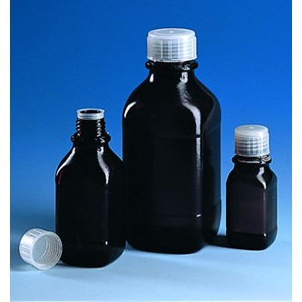 Flaske 2500 ml brunt sodaglas u/kork 11 stk.