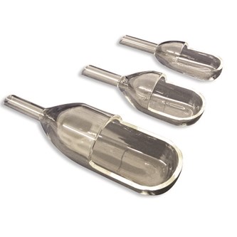 Vejeskål 6 ml glas 3 stk.