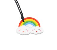 Bidehalskæde med regnbue