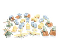 Dantoy køretøjer pastel 22 dele