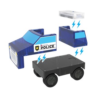Magna-Tiles Politistation 35 dele