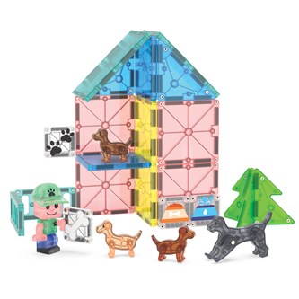Magna-Tiles Hundedagpleje 27 dele