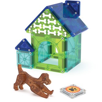 Magna-Tiles hundehus og hund 13 dele