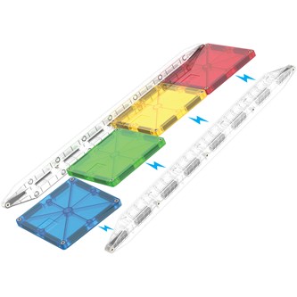 Magna-Tiles kuglebane 90 dele
