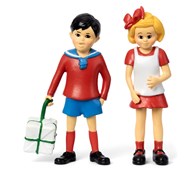 Pippi Langstrømpe figursæt: Tommy og Annika