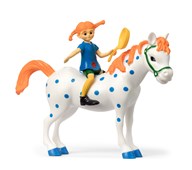 Pippi Langstrømpe figursæt: Pippi og hesten Lille Gubben