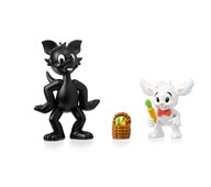 Lille Hopsa & Ulven figursæt til Bamse 3 dele