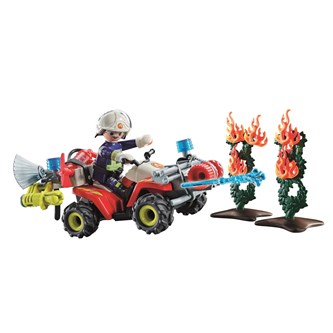 Playmobil Brandmand på ATV