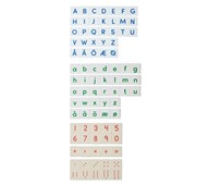 Mag Genius® magnetiske tal og bogstaver 190 dele