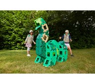 Polydron byggeklodser Dinosaur Sæt, 130 dele