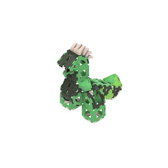 Polydron byggeklodser Dinosaur Sæt, 130 dele