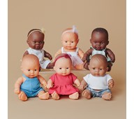 Dukker 21 cm 6 stk.