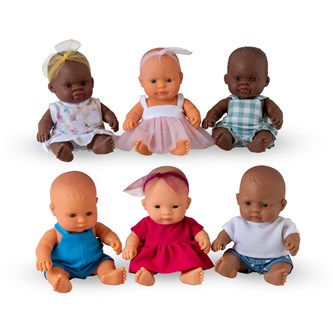 Dukker 21 cm 6 stk.