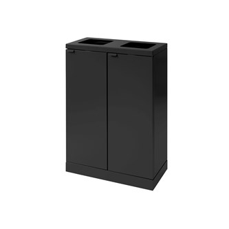 Bica advanced 2-rums affaldssortering uden låg 2x65 l