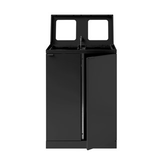 Bica advanced 2-rums affaldssortering uden låg 2x65 l