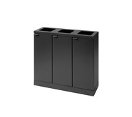 Bica basic 3-rums affaldssortering uden låg 3x45 l
