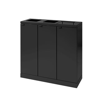 Bica advanced 3-rums affaldssortering med og uden låg 3x65 l
