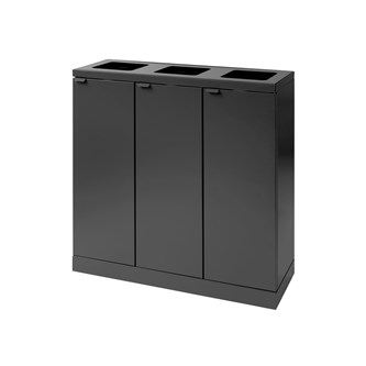 Bica advanced 3-rums affaldssortering uden låg 3x65 l