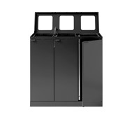 Bica advanced 3-rums affaldssortering uden låg 3x65 l