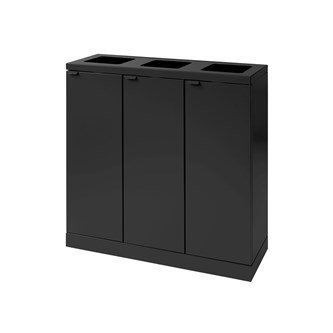 Bica advanced 3-rums affaldssortering uden låg 3x65 l