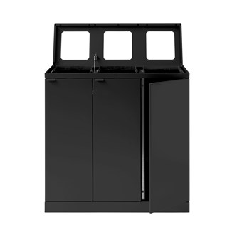 Bica advanced 3-rums affaldssortering uden låg 3x65 l
