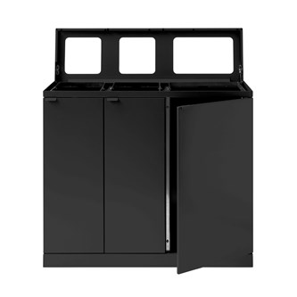 Bica advanced 3-rums affaldssortering uden låg 2x65 l