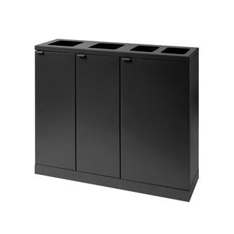 Bica advanced 4-rums affaldssortering uden låg 2x65 l