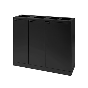 Bica advanced 4-rums affaldssortering uden låg 2x65 l