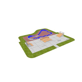 Skatepark 9 med Pumptrack