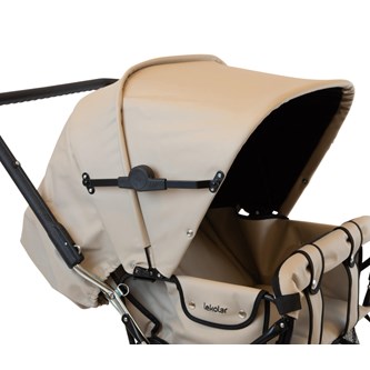 Solskærm til tvillingevogn PU