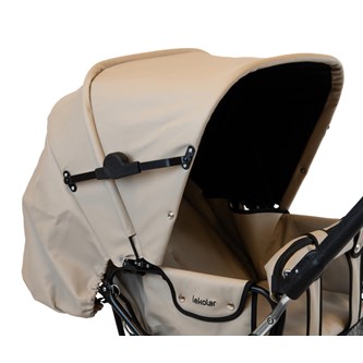 Solskærm til tvillingevogn PU