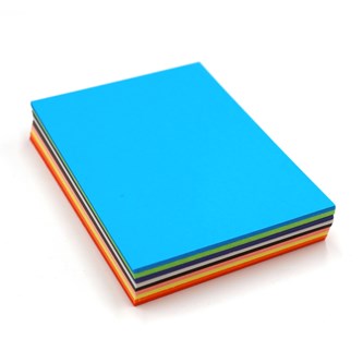 Dekorationskarton A4 220 g 81 ark