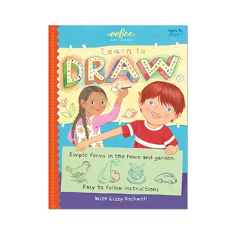 Lær at tegne enkle former, bog