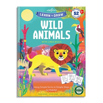 Lær at tegne vilde dyr, bog