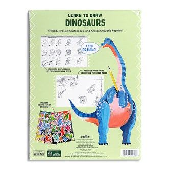 Lær at tegne dinosaurer, bog
